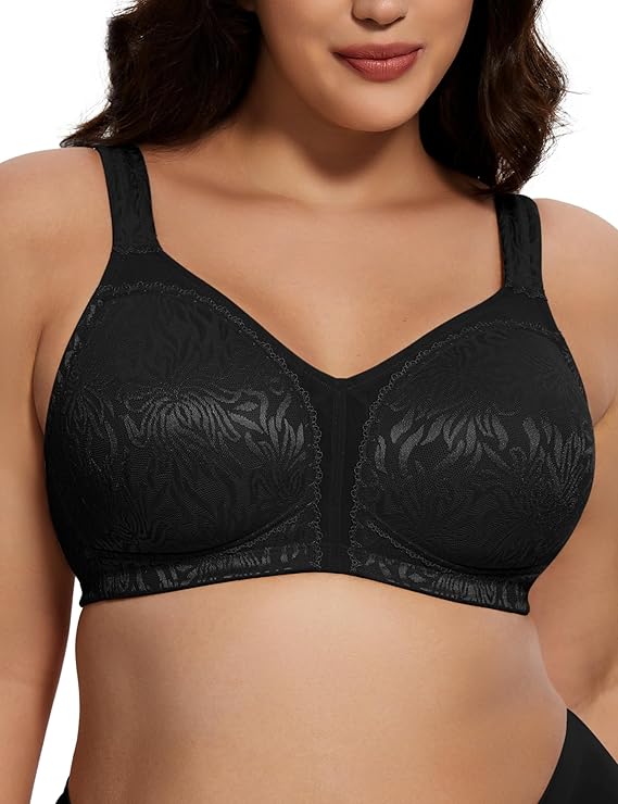 Women's Smooth Minimizer Bra – Comfortable Wireless Everyday Bra