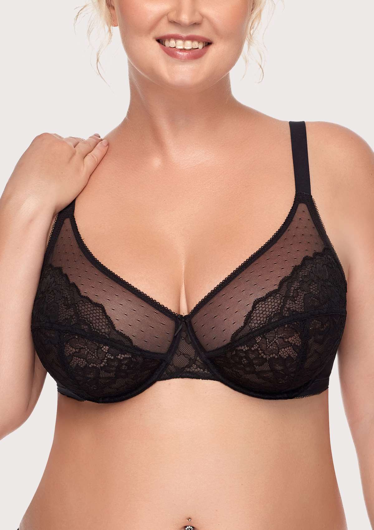 VASPRIA Unlined Minimizer Bra